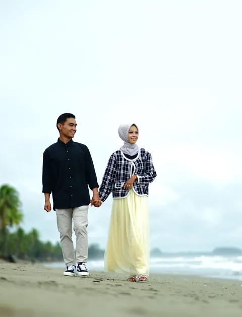 Foto sampul undangan Alvin & Neska
