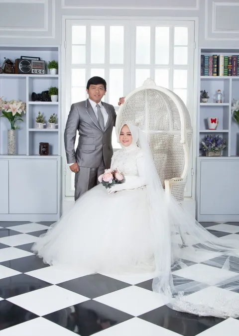 Foto sampul undangan Sandi & Wulan