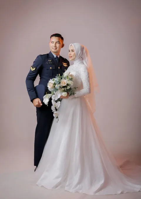 Foto sampul undangan Aditya & Arda