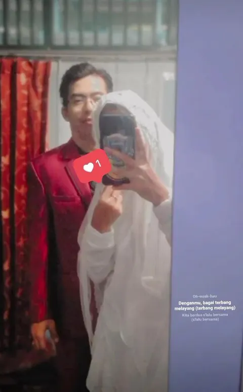 Foto sampul undangan Risma & Amir