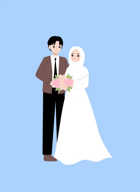 Foto sampul undangan Farhan & Rifda