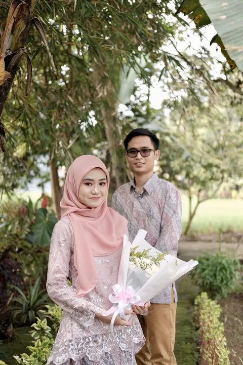 Foto sampul undangan Putri & Zulfikar