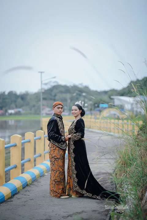 Foto sampul undangan Abram & Gita