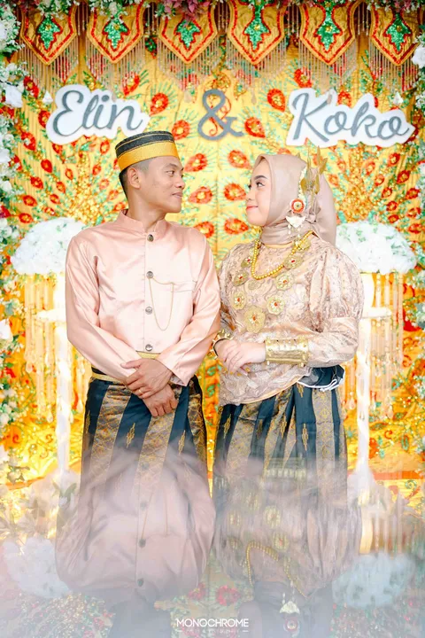 Foto sampul undangan Hari & Ayu