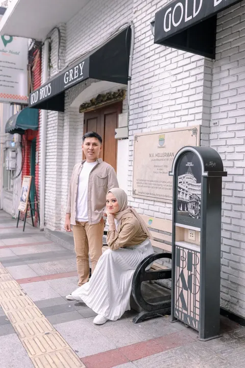 Foto sampul undangan Fahmi & Syafira