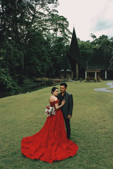 Foto sampul undangan Jessica & Gilang