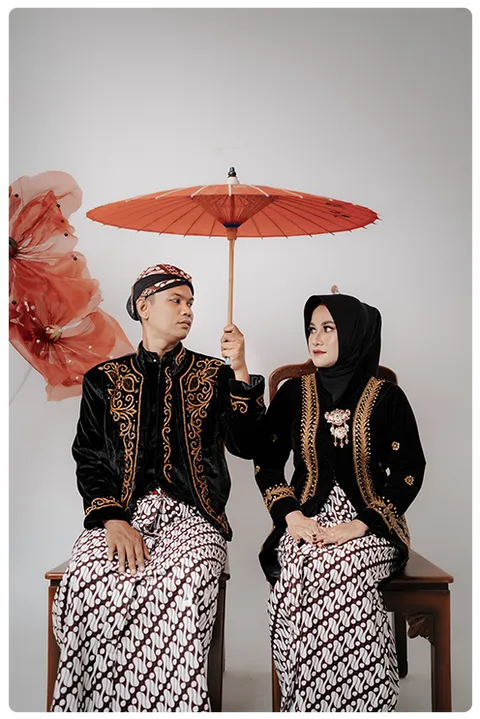 Foto sampul undangan Herka & Ika