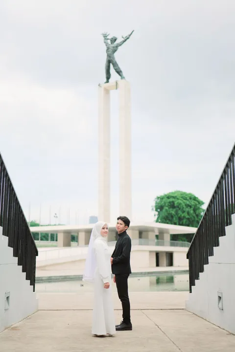 Foto sampul undangan Dhany & Anggita