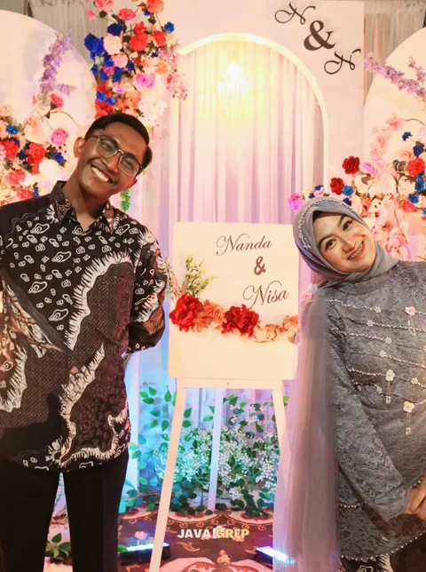 Foto sampul undangan Nanda & Nisa