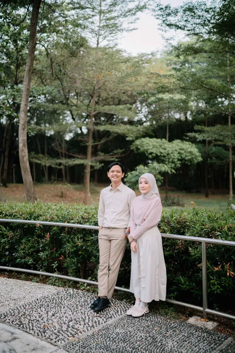 Foto sampul undangan Rafi & Tiara
