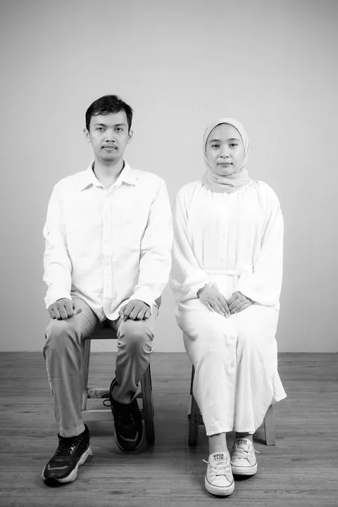 Foto sampul undangan Irman & Aprissa