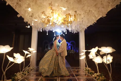 Foto sampul undangan Erika & Steven