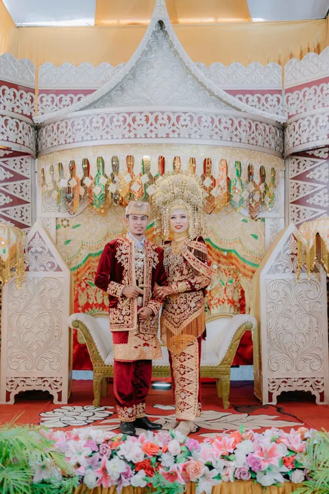 Foto sampul undangan Bunga & Nando