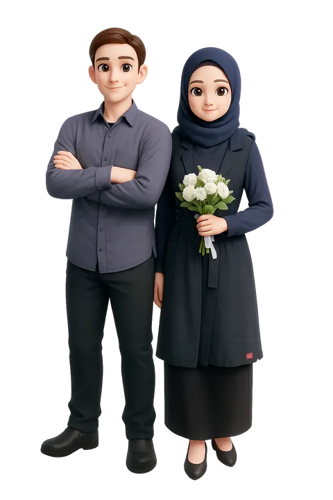 Foto sampul undangan Wito & Nesti