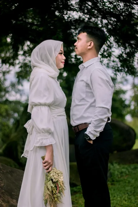 Foto sampul undangan Rezky & Destian