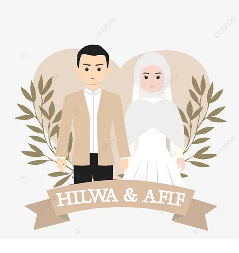 Foto sampul undangan Afif Widyar Yulistyanto & Hilwa Alifia Safitri