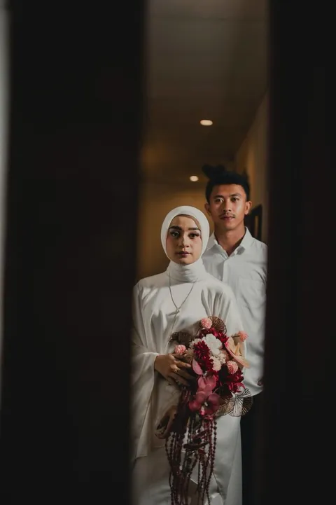 Foto sampul undangan Qadri & Vira