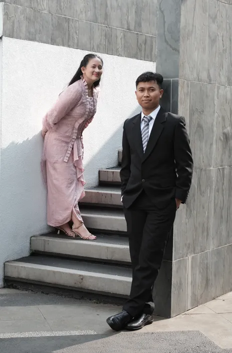 Foto sampul undangan Randi & Indah