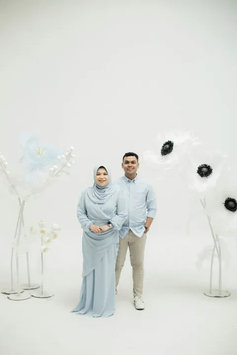 Foto sampul undangan Febry & Clara