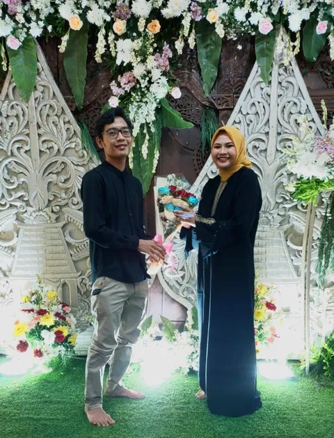 Foto sampul undangan Galuh & Tantan