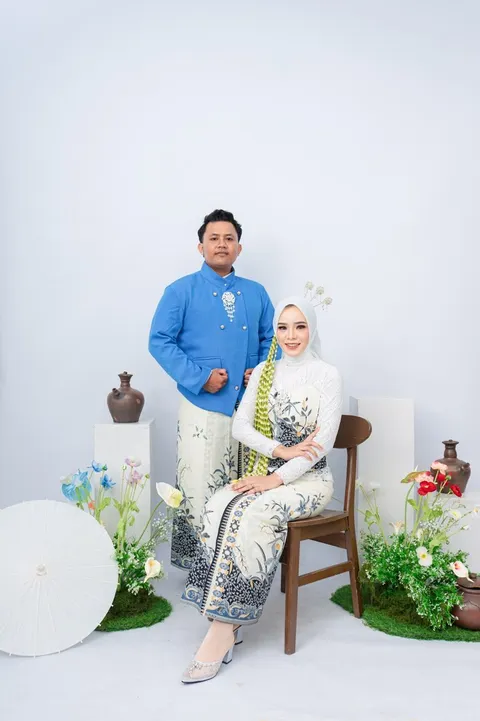 Foto sampul undangan Widi & Dera
