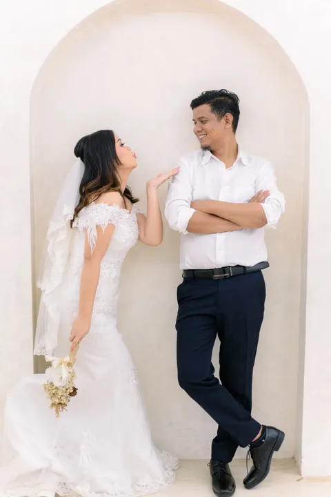 Foto sampul undangan Novrista & Jefri