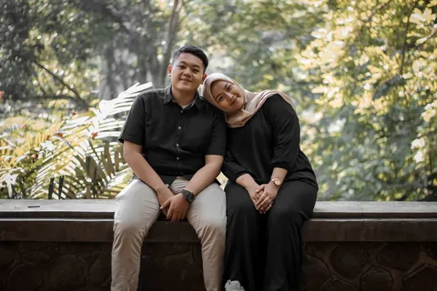Foto sampul undangan Gina & Ipan