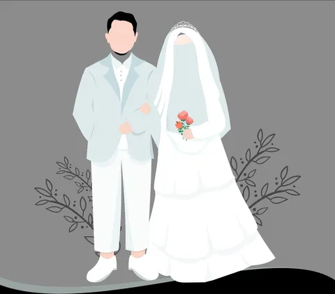 Foto sampul undangan Habibi & Anita