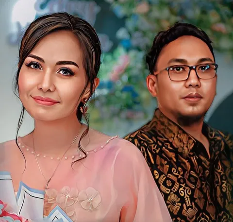 Foto sampul undangan Hendra Simak & Edry A Pabetta