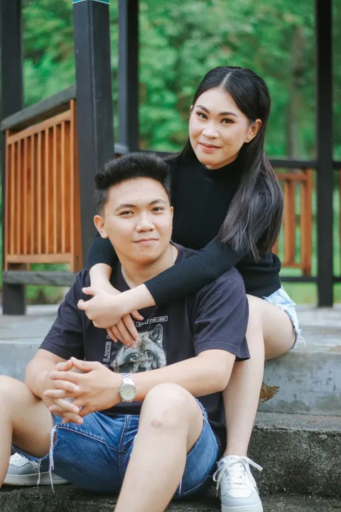Foto sampul undangan Rany & Leon
