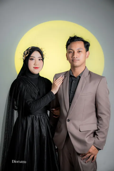 Foto sampul undangan Fajar & Esa