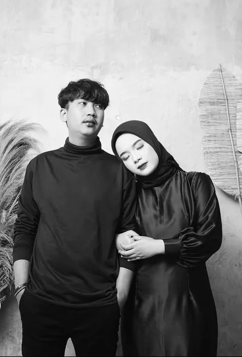 Foto sampul undangan Garet & Fitri