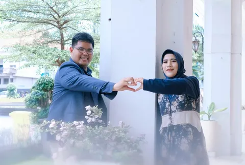Foto sampul undangan Windra & Garry