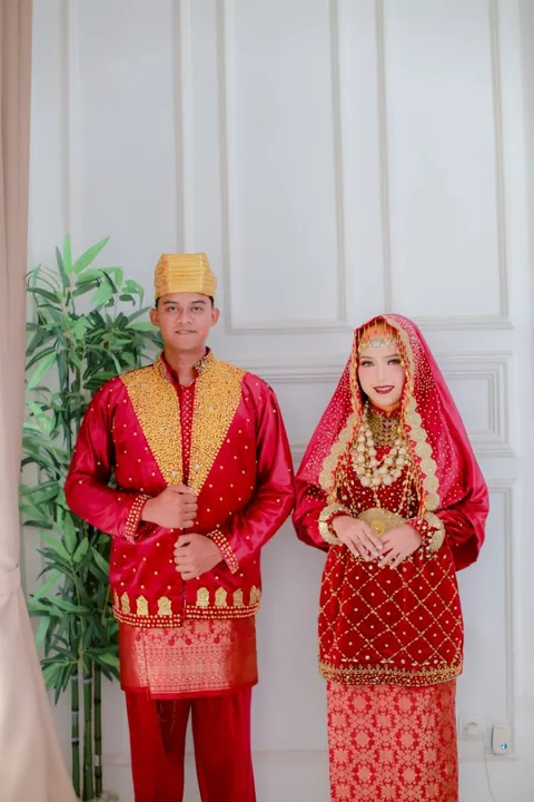 Foto sampul undangan Nasrul & Puput