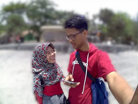 Foto sampul undangan Anita & Saeful