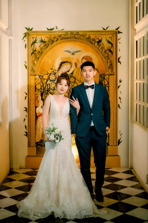 Foto sampul undangan Kevin & Julianti