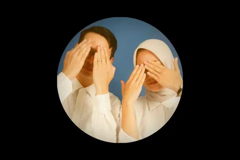 Foto sampul undangan Anisa & Rifqie