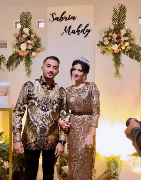Foto sampul undangan Mahdy & Sabrin