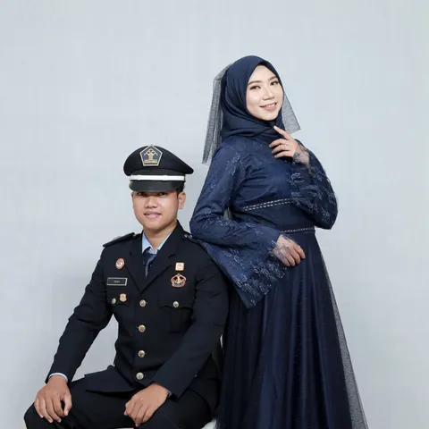 Foto sampul undangan Iman & Febi