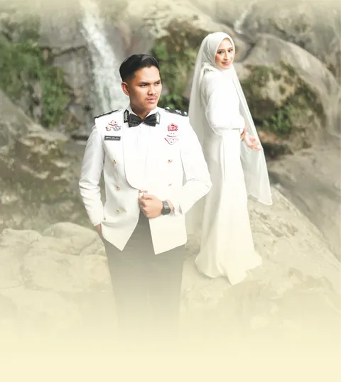 Foto sampul undangan Adit & Naila