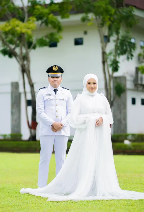 Foto sampul undangan Agung & Pina