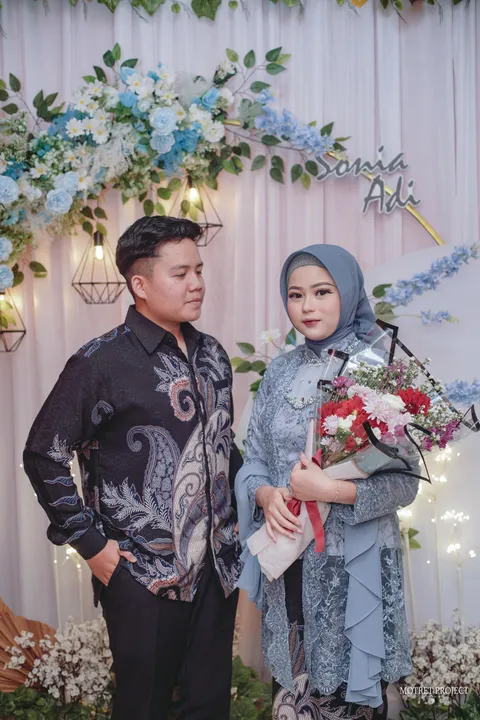Foto sampul undangan Adi & Sonia