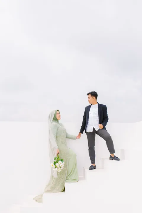 Foto sampul undangan Febry & Arip
