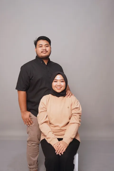 Foto sampul undangan Dini & Sandi