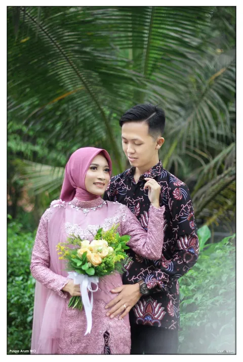 Foto sampul undangan Wasis & Fendy