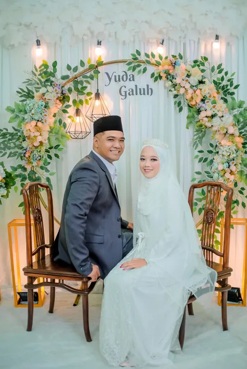 Foto sampul undangan Galuh & Yuda