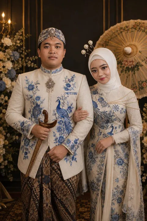 Foto sampul undangan Eva & Hatta