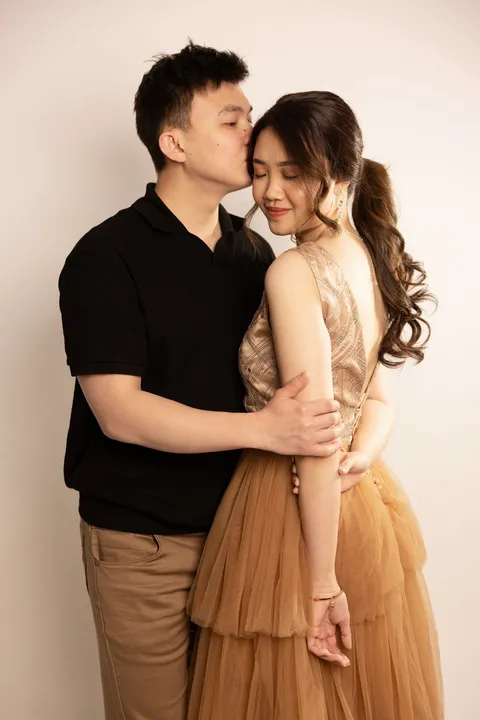 Foto sampul undangan Brigitta & Saka