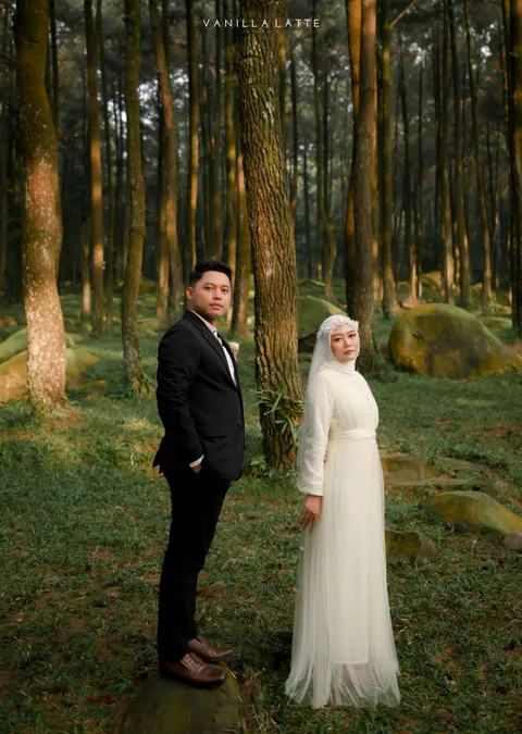 Foto sampul undangan Idham & Gieta