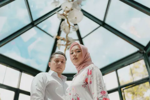 Foto sampul undangan Indri & Firman